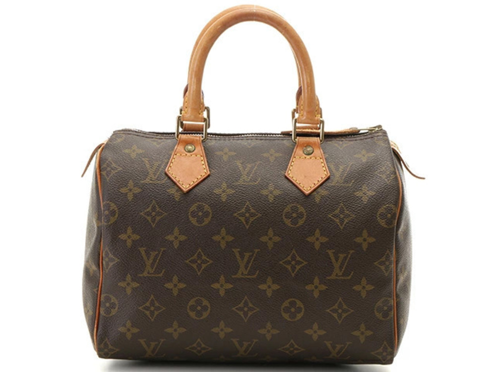 Louis Vuitton Speedy Monogram Leather Brown